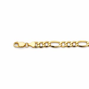 Gold Figaro chain with lobster clasp