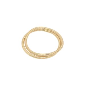 Gold mesh multi-strand bracelet